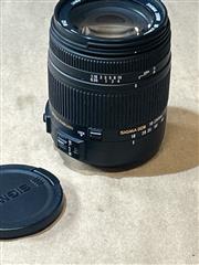 SIGMA OPTICS DC 18-250MM 1:3.5-6.3 MACRO HSM LENSE